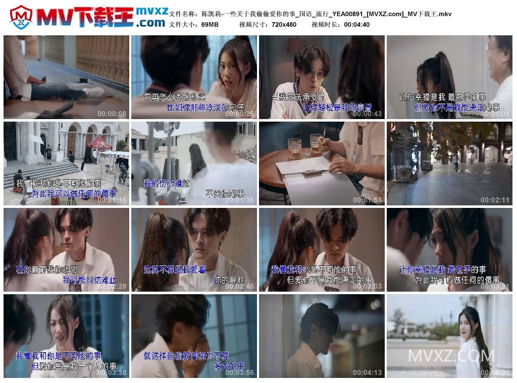 陈凯莉-一些关于我偷偷爱你的事_国语_流行_YEA00891